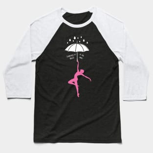 'Learning To Dance In The Rain' Autism Awareness Shirt Baseball T-Shirt